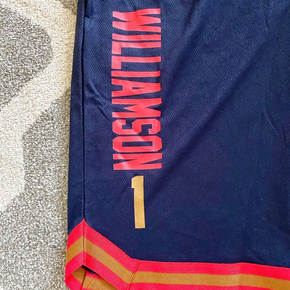 New Orleans Pelicans Zion Williamson shorts Unk - Picture 2 of 5